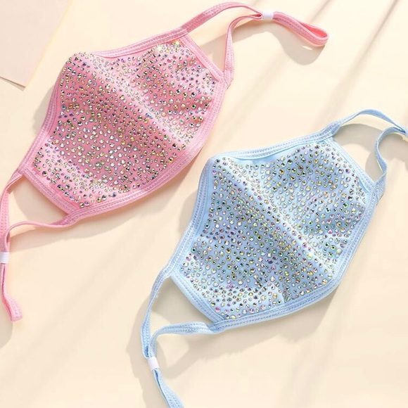 Crystal Face Mask (Pink) - Picture 3 of 5